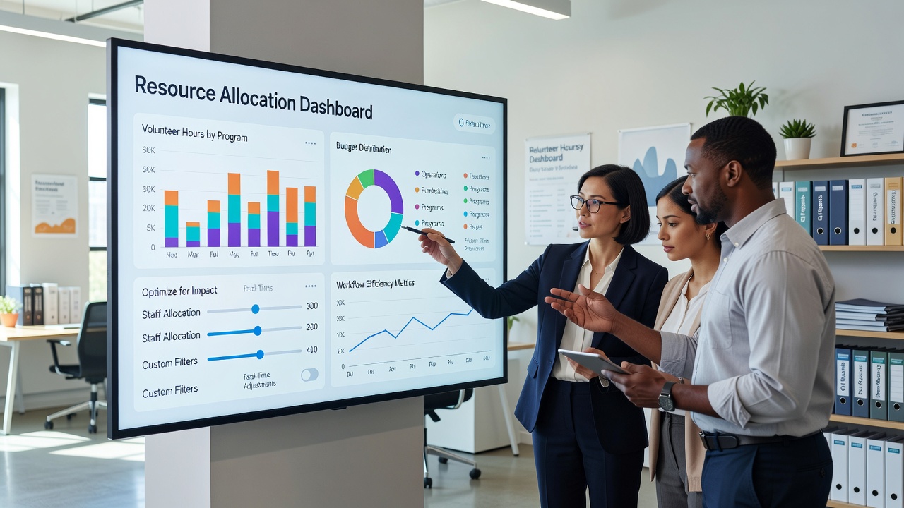 Examining Customizable Dashboard Configurations That Optimize Resource Allocation in Nonprofit Administrative Workflows
